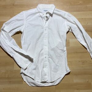 Thom Browne Crisp White Casual Shirt